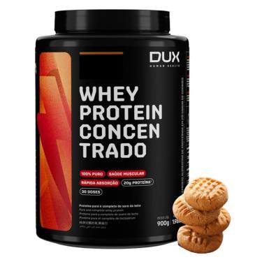 Imagem de Whey Protein Dux Nutrition Concentrado Dux Nutrition 900g Vários Sabores Alta Qualidade-Unissex