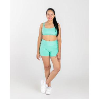 Imagem de Short com bolso e top - Brauliana Costa, Lilás, P