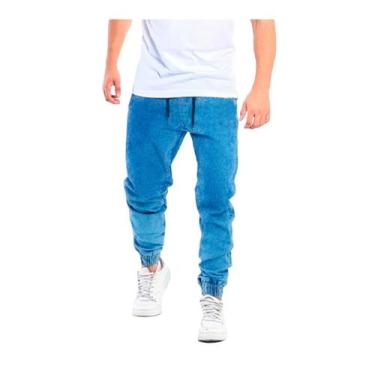 Imagem de Calça masculina jeans premium - CNMODAS, Azul, M