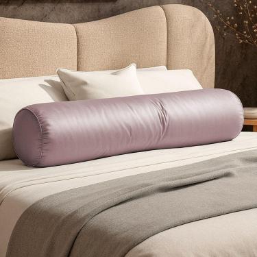 Imagem de Almofada Travesseiro Bastão Tubo Rolo Dot 140cm Macia Veludo Rosé - Desk Design
