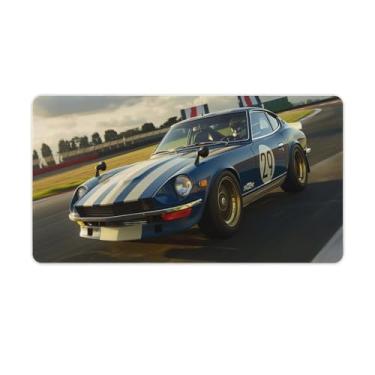 Imagem de FoRes JDM Tapete de mouse grande para jogos, corrida dos anos 90, clássico, Jdm 350z, base de borracha antiderrapante, acessórios de computador, suprimentos para escritório, casa, 40 x 75 cm