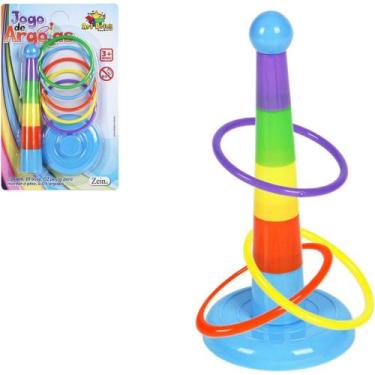 Imagem de Brinquedo Educativo Jogo de Argolas 15X7CM - Art Brink