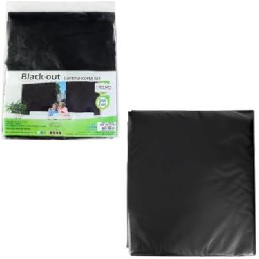 Imagem de Cortina escura para janela bloqueia luz, decoracao pratica, grande, simples, preta, imbativel, bonita.