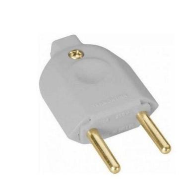 Imagem de Plug Macho 10A Cinza - Tramontina