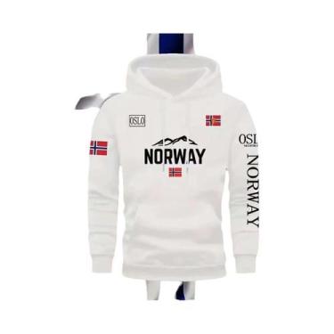 Imagem de Moletom Masculino Oversized De Algodão Com Capuz, Corta-Vento E Quente