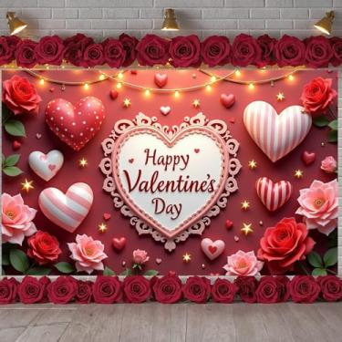 Imagem de Caixas de presente românticas com faixa de Dia dos Namorados para celebração de casal com foto