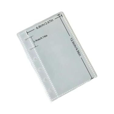 Imagem de Fichário Transparente De Alta Qualidade Em Material PP Livre De Ácido 