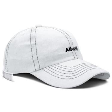 Imagem de Boné Alive Dad Hat Black Line Branco-Unissex