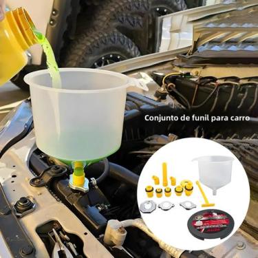 Imagem de Kit De 15 Peças Para Troca De Óleo E Refrigeração De Carros, Caminhões