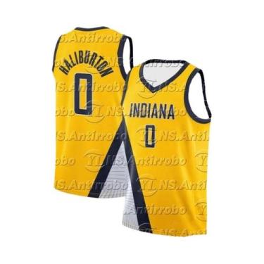 Imagem de Camisa De Basquete Masculina E Feminina Halliburton 2025-26 Novo Estil