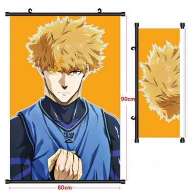 Imagem de Pintura de parede em tela Blues Locks Kunigamis Rensukes Anime