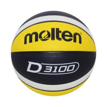 Imagem de Bola De Basquete Masculina Em Material PU Tamanho Oficial 7/6/5 Resist