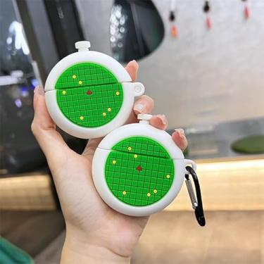 Imagem de Capa de silicone para AirPod, design divertido e exclusivo, para mulheres e homens, compatível com capa de carregamento AirPod pro/pro2 (Radar/pro/pro2)