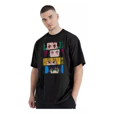 Imagem de Camiseta 100% Algodão Adulto Anime Novidade Personagens - Dinka, 4, Pr