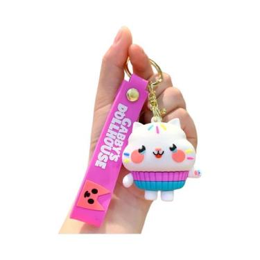 Imagem de Gabby's Dollhouse 3d Estatuetas Chaveiros Bolsas fofas Pingentes Mochi