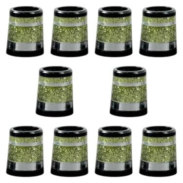 Imagem de menolana 10 ponteiras para tacos de golfe com haste de ferro de 0,37 polegadas - Acessórios de reposição para ajuste, treino e montagem, Amarelo