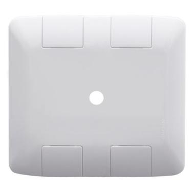Imagem de Placa 4X4 C/Furo 9,5Mm Aria Branco Tramontina