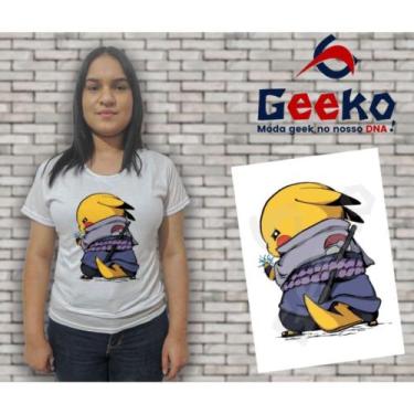 Imagem de Baby Look Pikachu Uchiha - Geeko, Branco, G
