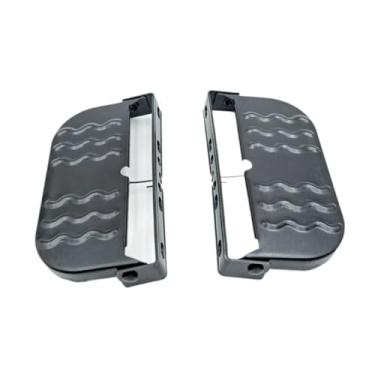 Imagem de Baoblaze Conjunto de 2 Pedais Dianteiros para Bicicleta Elétrica com de Liberação Rápida, em Metal.