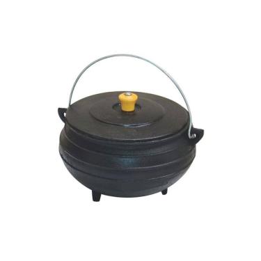 Imagem de Panela Tripe De Ferro Fundido Com Tampa - Capacidade 1 Lt