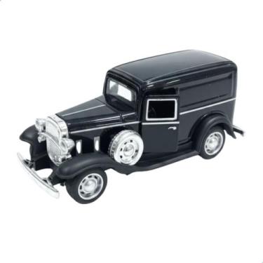 Imagem de Miniatura Carro Antigo Sedan V8 Clássico  Metal, Fricção, Portas que A