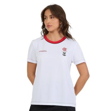 Imagem de Camiseta Braziline Flamengo Chocar Feminina