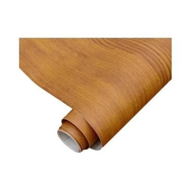 Imagem de Rolo De Piso Vinílico Autoadesivo Largo 40X300CM Com Textura De Madeir