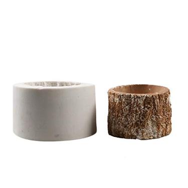 Imagem de 1 Peça Vasinho de Silicone em Forma Flor para Plantas Vasos Cimento Ferramenta Artesanato Sabão Caseiro Decoração Jardim Resina Reutilizável Velas Massa Açúcar