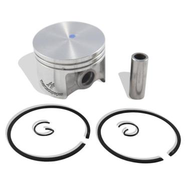 Imagem de Pistão 52Mm Com Pino Anéis Travas Para Motosserra Stihl 382