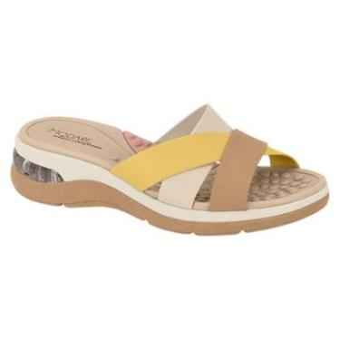 Imagem de Chinelo Feminino Ortopedico Esporao Gel Macio Modare 7183100 - Tan - 40-Feminino