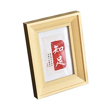 Imagem de Molduras para exibição de fotos, sem tapete, moldura de mesa para casa, escritório, galeria, sala de estar, quarto, decoração de mesa, moldura de exibição (modelo: 20 cm) ()