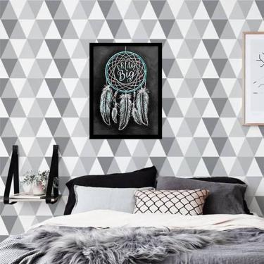 Imagem de Quadro Decorativo Filtro Dos Sonhos - Dream Big 45x34cm