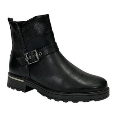 Imagem de Bota Piccadilly Maxi Gisa Cano Curto 735031 Preto-Feminino