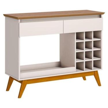 Imagem de Aparador Para Sala Classic Ad Off White Freijó - Imcal - IMCAL MÓVEIS