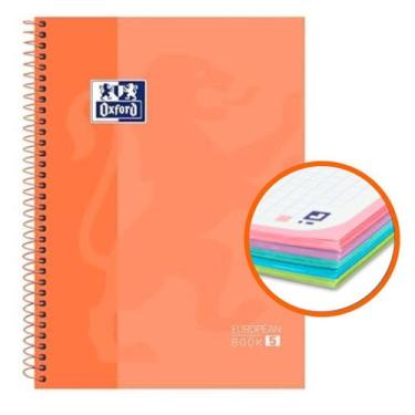 Imagem de Caderno Universitário Oxford 1 ou 5 Matérias Digitalizável + Marcador,