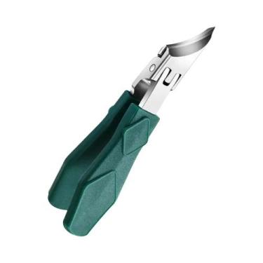 Imagem de Cortador De Unhas Resistente Com Abertura Larga E Curvada, Anti-respin