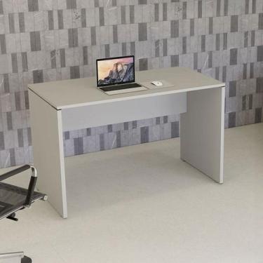 Imagem de Mesa Escrivaninha Retangular X Escritório Pé Painel com Passa Cabos 12