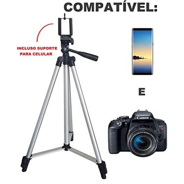 Imagem de TRIPÉ PROFISSIONAL INOVA UNIVERSAL PARA CÂMERA E CELULAR 1,50CM SPO-8194