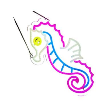 Imagem de Letreiro De Neon LED Urso Rosa Para Decoração De Parede, Quarto Infant