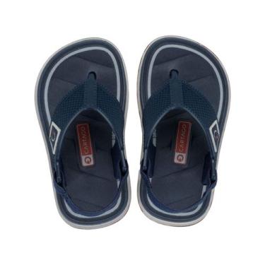 Imagem de Sandália Infantil Malaga Sport Cartago Baby, Cz, Az, Vm 12585, 22