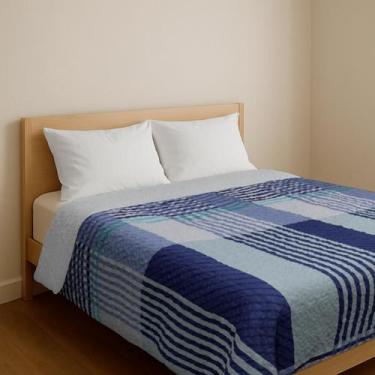 Imagem de Colcha Casal Queen Cobre Leito Matelado Ultrassônico - ARTE CAZZA, Est