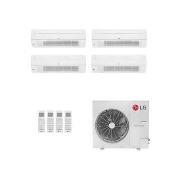 Imagem de Ar-Condicionado Multi Split Inverter LG 52.000 (2x Evap Cassete 1 Via 7.000 + 2x Evap Cassete 1 Via 18.000) Só Frio 220V