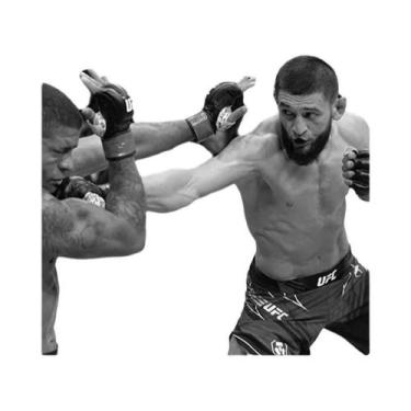 Imagem de Pôster Em Tela Lendas Do Boxe Preto E Branco - Arte Inspiradora Para A