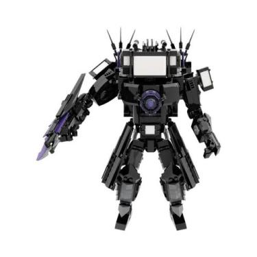 Imagem de Conjunto De Blocos De Montar Gigante Skibidi Toilet Com 835 Peças, Bri