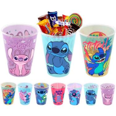 Imagem de 10 Copos Stitch Aniversário Lembrança Decoração Festa - Plasútil