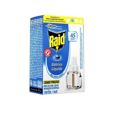 Imagem de Repelente Elétrico Líquido Raid Refil 32,9ml - 45 Noites