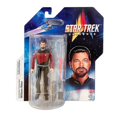 Imagem de Star Trek Jornada Nas Estrelas Boneco 12Cm - William Riker