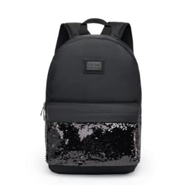 Imagem de Mochila Juvenil Moderna Notebook Fashion Impermeável Viagem Trabalho Dia a Dia Casual  Paête-Unissex