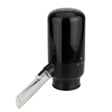Imagem de Aerador Dispenser Eletrico Vinho Pilha ABS Acrilico Preto -Fracalanza,