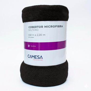 Imagem de Cobertor Solteiro Manta Microfibra Antialérgico 1,5x2,2m - Camesa , Ci